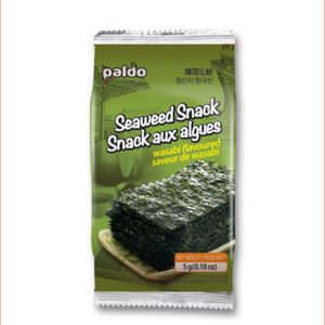 Paldo Roasted Seaweed - Wasabi Flavored